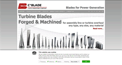 Desktop Screenshot of cblade.it